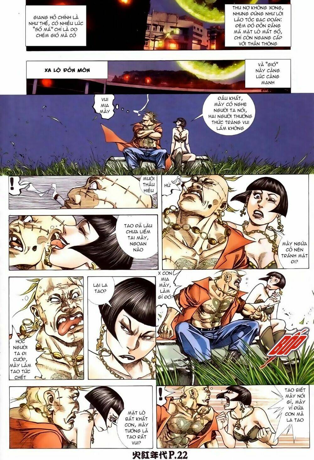 hỏa hồng niên đại hắc cốt đường chapter 91 21