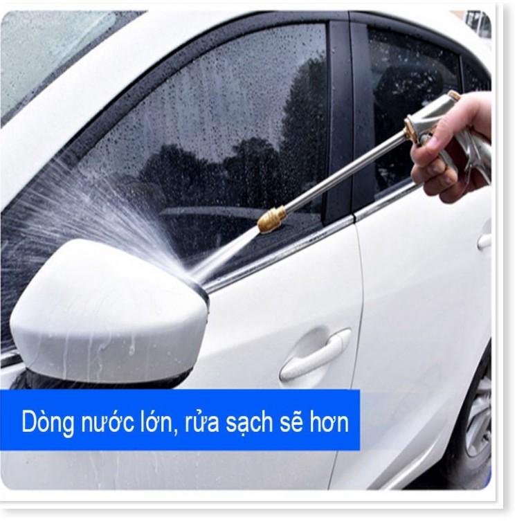 Vòi xịt nước rửa xe áp lực tạo bọt thanh nối dài bằng đồng