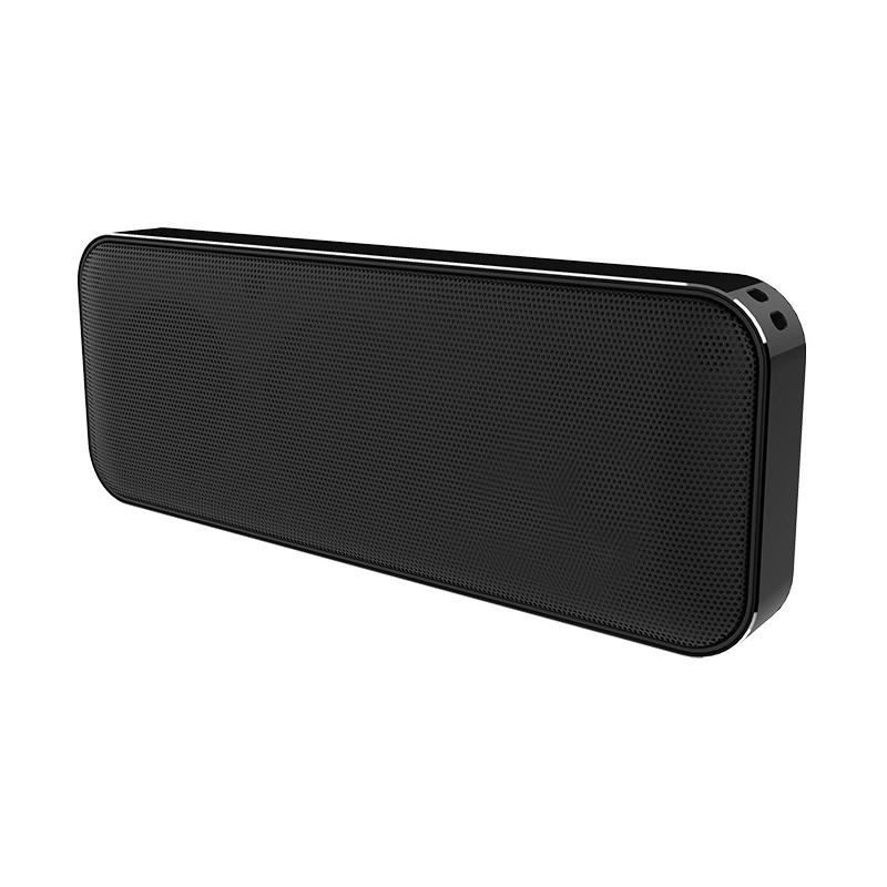 Loa bluetooth mini bt202 không dây di động loa âm thanh stereo kim loại siêu mỏng với mic hỗ trợ loa ngoài trời miễn phí Color: White Set Type: Speaker
