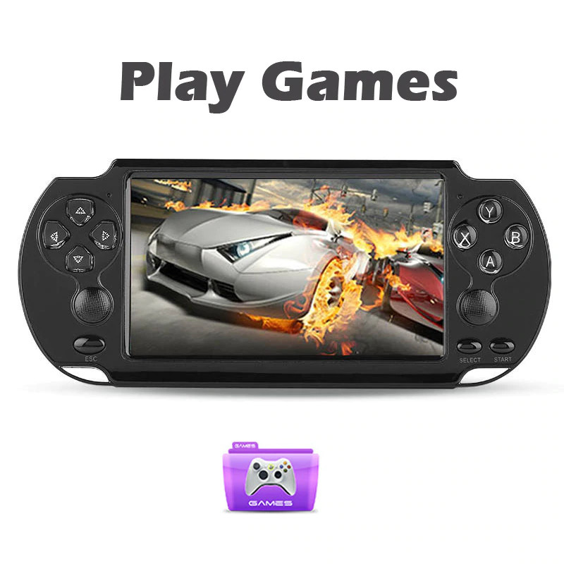 Máy Chơi Game Cầm Tay Đa Năng PSP X9-S Phiên Bản 8GB - Màu Đen