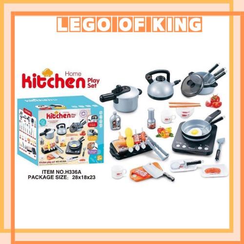 Đồ Chơi Nấu Ăn Kitchen Cho Bé Bộ Bếp PIN