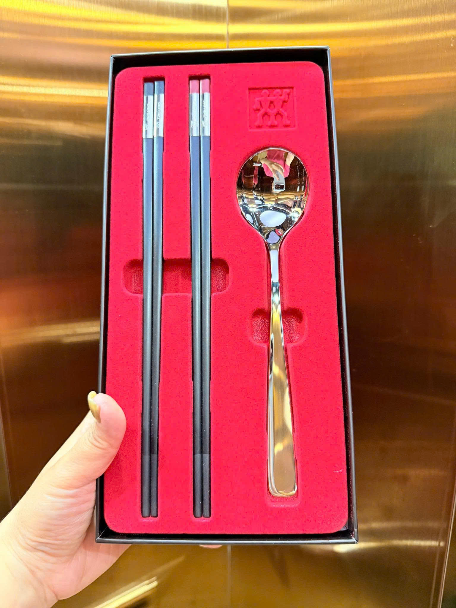 Set 5 món đũa thìa Zwilling Chopsticks Hàng chính hãng