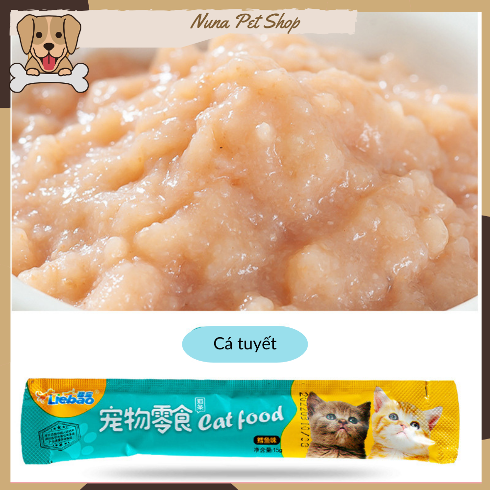 Combo 10 chiếc súp thưởng cho mèo giá rẻ Pet Snacks, Ciao, Shizuka, Cat Food