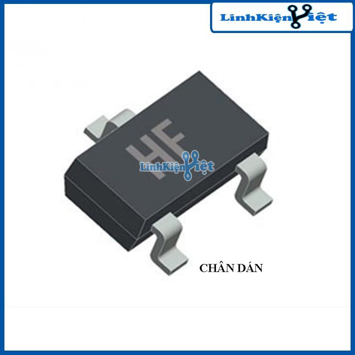 Linh kiện bán dẫn C1815 họ Transistor chân NPN dòng điện 0.15A điện áp 50V