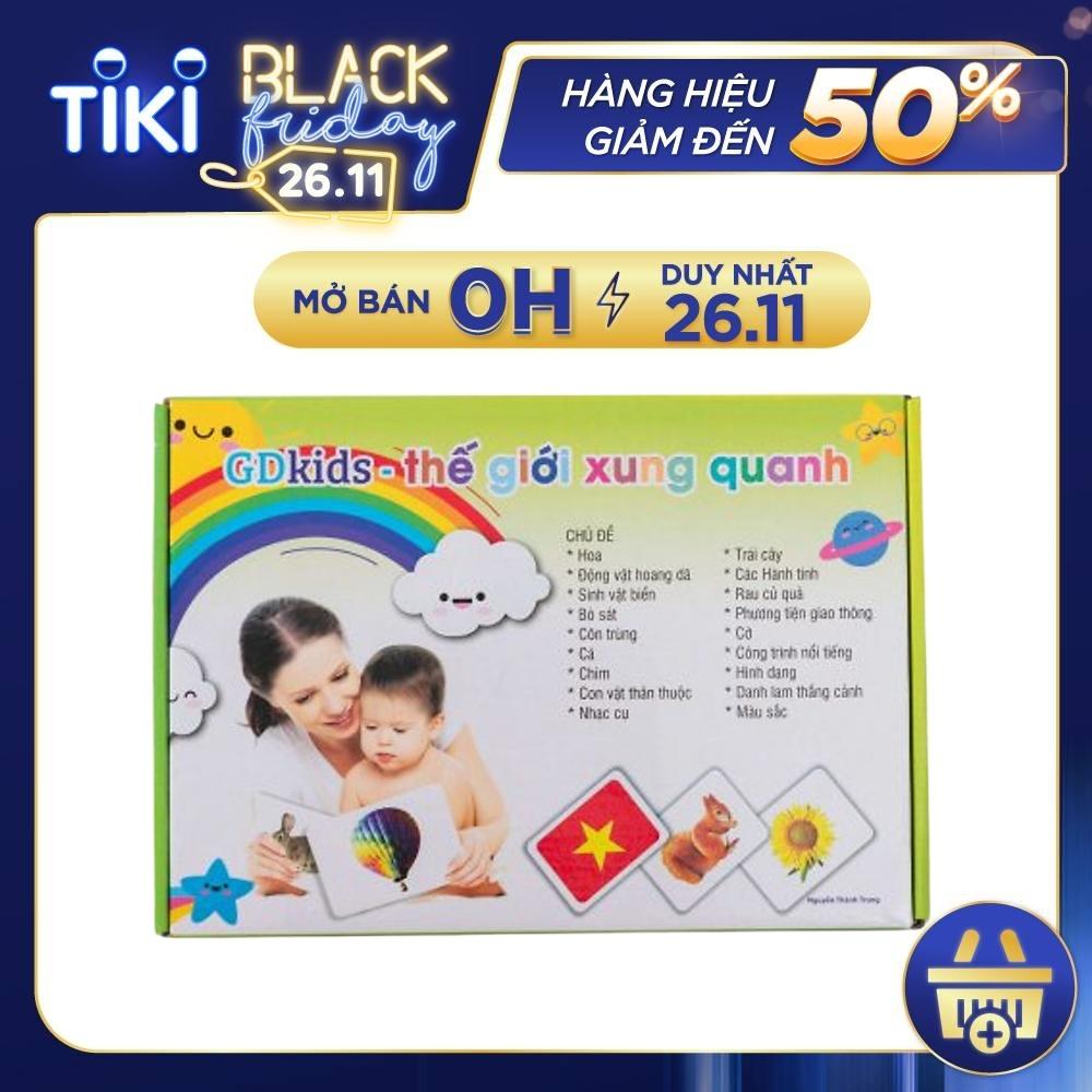 GDKids – Thế giới xung quanh Glenn Doman (300 Thẻ Flashcards)