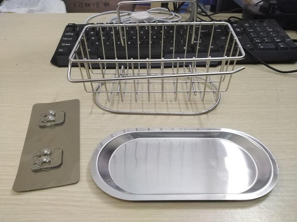 Giỏ Bồn Rửa Chén Chuẩn Inox 304 Mẫu Mới - Hàng Loại 1