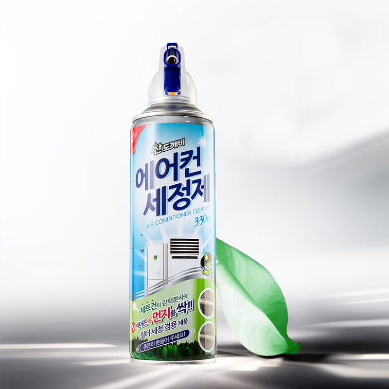 Combo 2 chai xịt vệ sinh điều hòa máy lạnh Hàn Quốc 330ml-Tự làm tại nhà dễ sử dụng