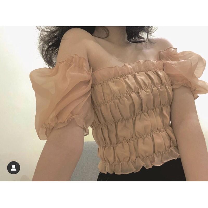 Jenie Top/ Áo tay phồng