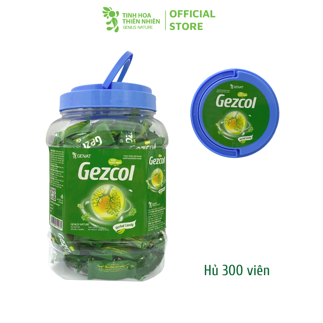 Kẹo thảo mộc Gezcol - Genat - Tinh Hoa Thiên Nhiên
