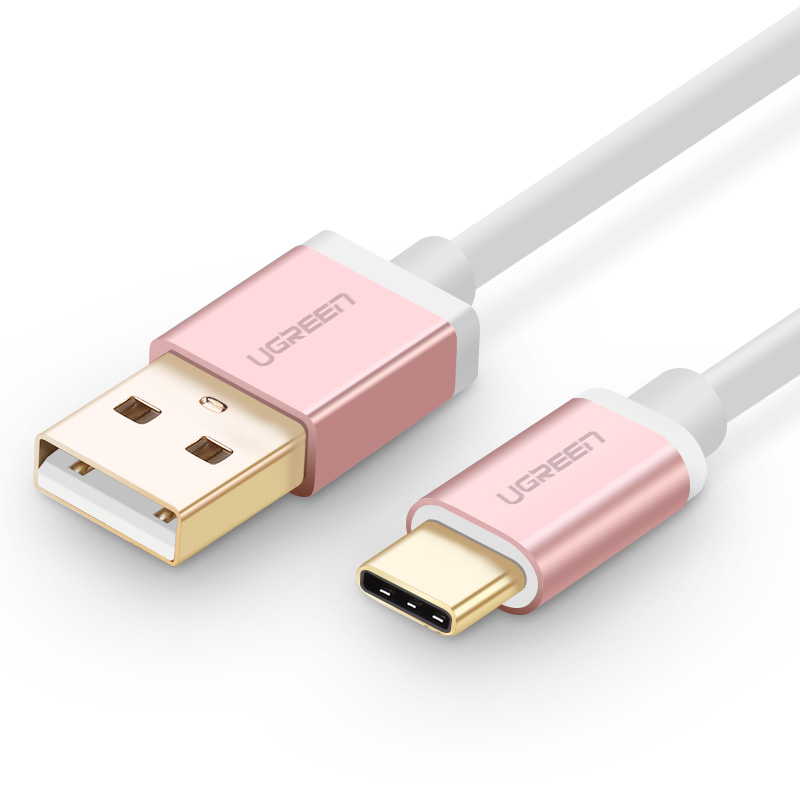 Dây cáp chuyển đổi USB 2.0 sang USB Type C dài 2M UGREEN US188 30510 - Hàng chính hãng