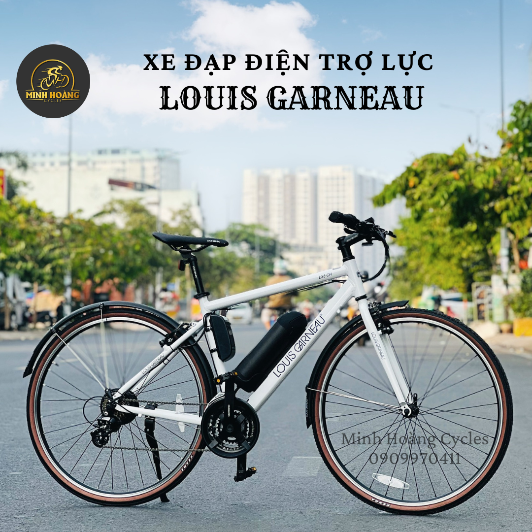 XE ĐẠP ĐIỆN TRỢ LỰC 700C LOUIS GARNEAU FUHACHI