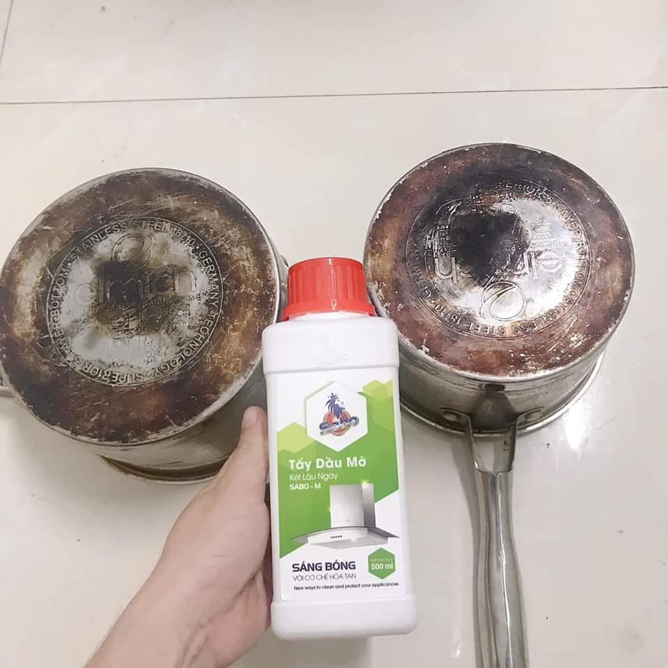 Combo 3 Chai Siêu Tiết Kiệm -  Chất Tẩy Cặn Canxi Vách Kính Nhà Tắm SABO-K + Chất Tẩy Rửa Nhà Tắm Đa Năng SABO-SI và Tẩy Dầu Mỡ Lâu Ngày SABO-M