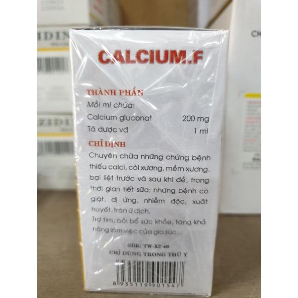 Sỉ 5 lọ bổ xung canciumf 100 ml cho vật nuôi