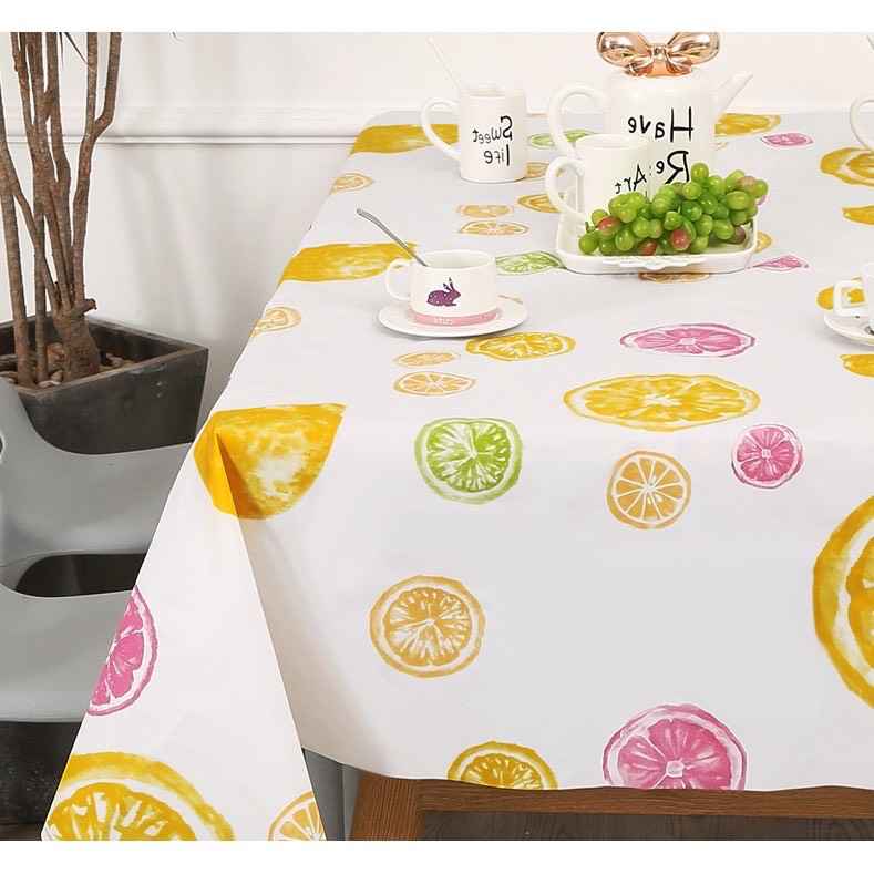 Khăn Trải Bàn Peva Hình Trái Cây 180x137cm
