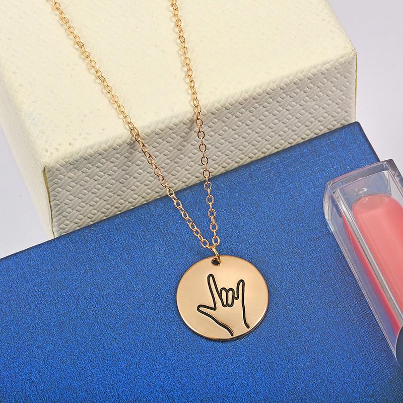 Dây chuyền mặt đồng xu tròn