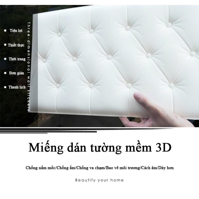 Bộ 6 miếng dán tường hiệu ứng 3D trang trí nhà cửa đẹp mắt