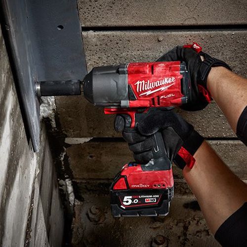 Máy siết bu lông Milwaukee M18 ONEFHIWF34-0X + TẶNG PIN 18V 5.0Ah - M18B5 (Hàng chính hãng Bảo hành 12 tháng)