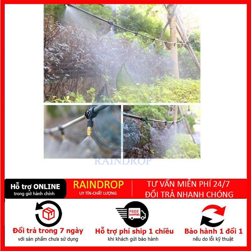 Bộ KIT Phun Sương Tưới Cây Tự Động gồm 20 Béc Bằng Đồng Cao Cấp kèm 20m Dây và đầy đủ phụ kiện
