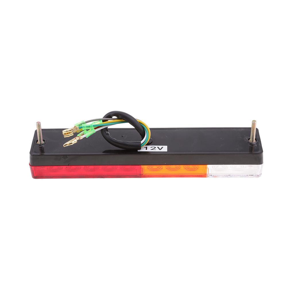 2pcs 12V 20Led Tail Reverse Back Up Light Stop Indicator Trailer Truck