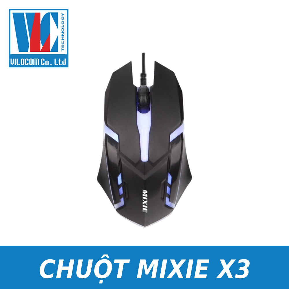 Chuột máy tính có dây MIXIE X3 - HÀNG CHÍNH HÃNG