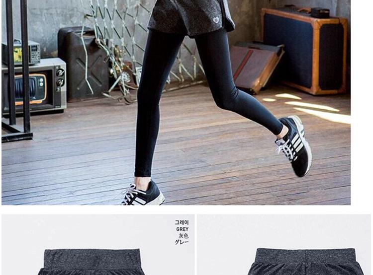Quần legging nữ tập gym 2 lớp Quảng Châu với lớp trong thun lạnh ống dài lớp ngoài lớp sóc thoải mái QTQ001
