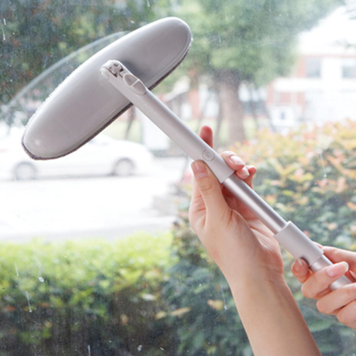 Chổi gạt cửa sổ được làm bằng nhựa PP và nhôm chất lượng cao, có khả năng hút nước mạnh hơn và khả năng tẩy rửa mạnh mẽ.