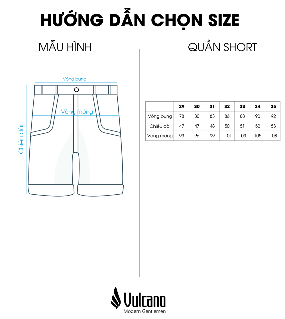 QUẦN SHORT VULCANO 1010