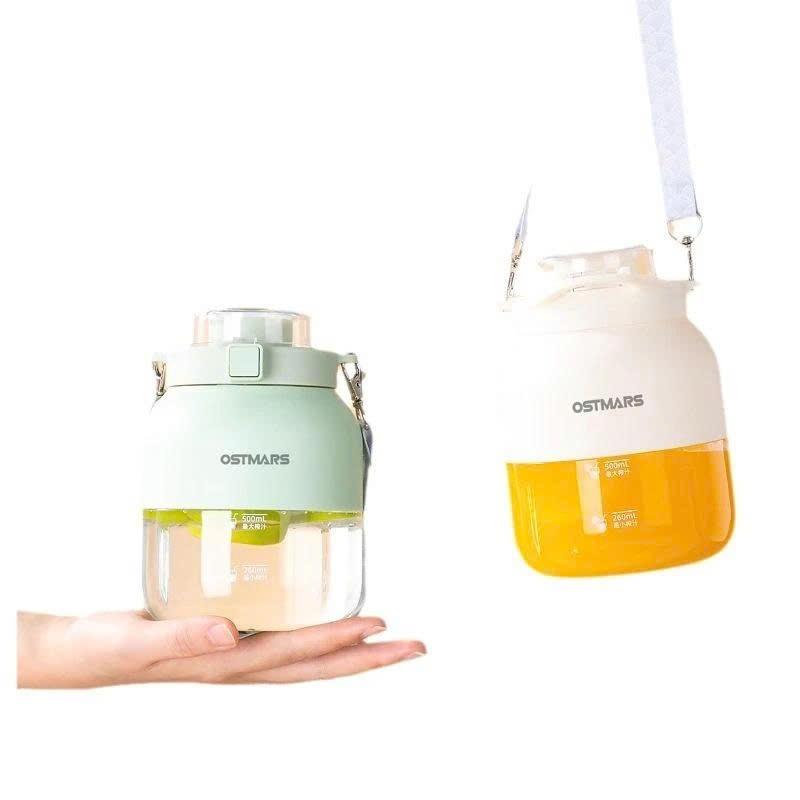 Máy Xay Sinh Tố Cầm Tay Mini Ostmars Sạc Tích Điện - giao mầu ngẫu nhiên