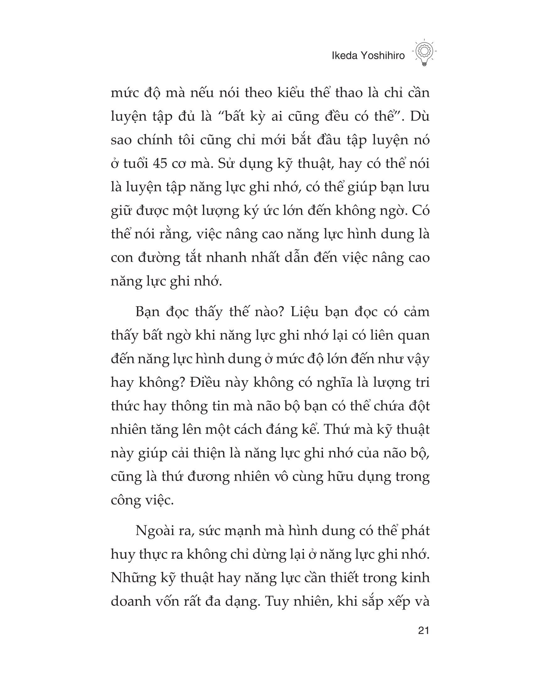 Rèn Luyện Siêu Trí Nhớ Bằng Hình Ảnh