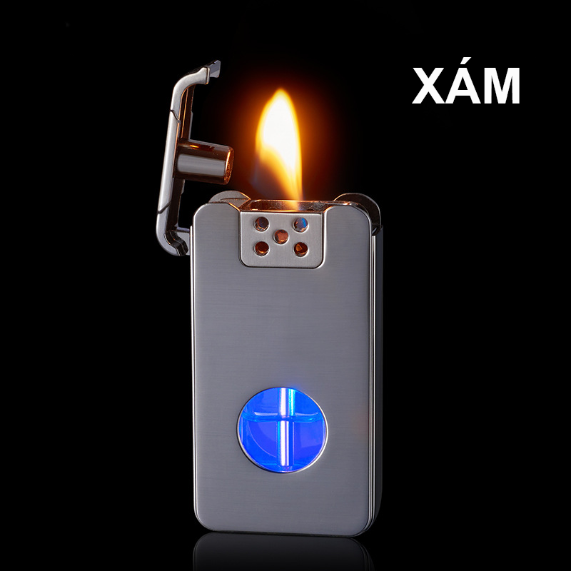 Bật Lửa Cảm Ứng 4in1 Có Đèn Fullbox – Xài Xăng