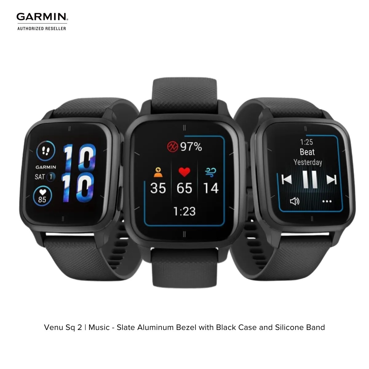 Đồng hồ thông minh Garmin Venu Sq 2 – Music Edition_Mới, hàng chính hãng