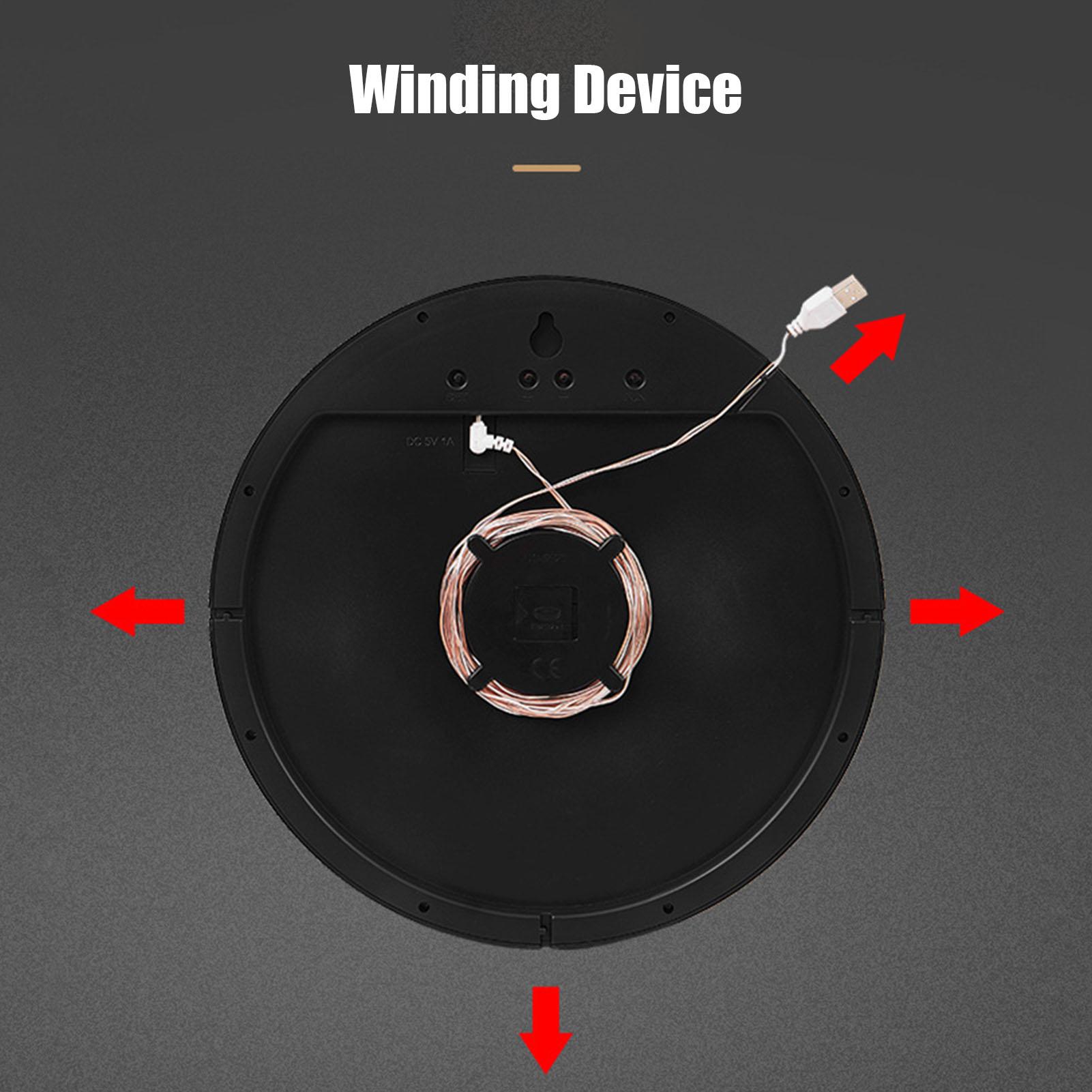 Đồng Hồ Tròn Điện Tử Không Tiếng Ồn 30Cm