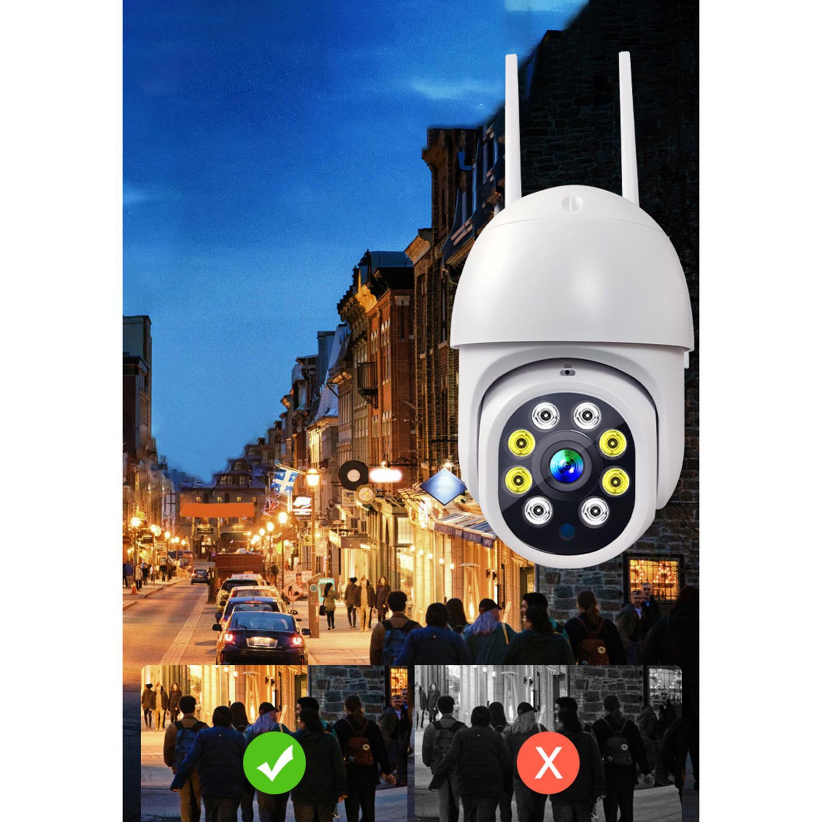 2MP WiFi  Cameras 1080P  Waterproof Dual Lights 335° Rotate for Home