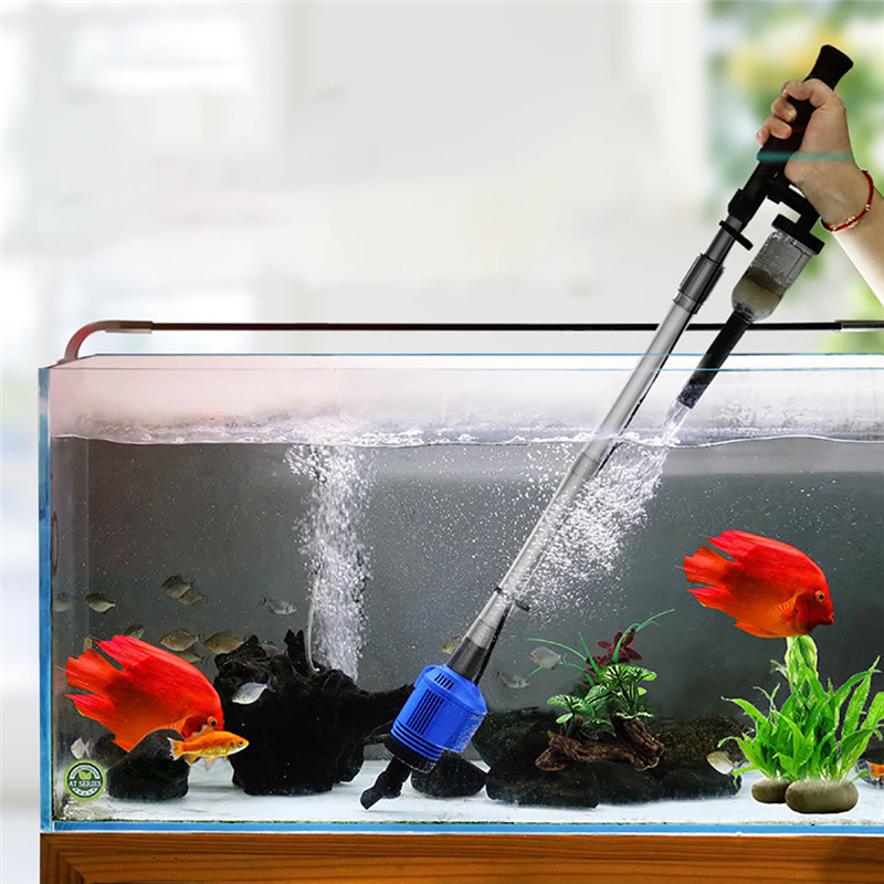 Máy lọc nước hồ cá, lọc cát sạch Fish tank electric water 220v HXS-02