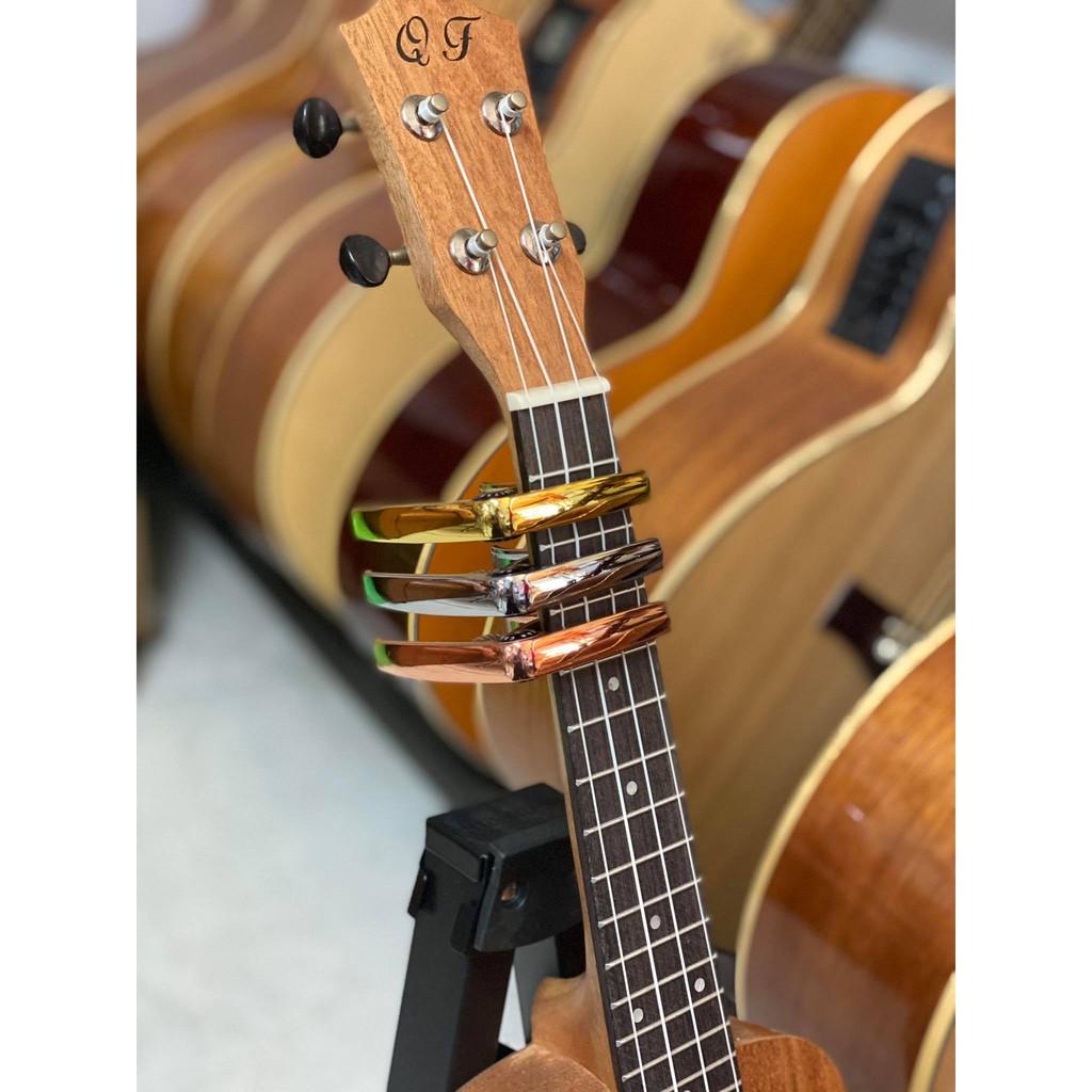 CAPO UKULELE ROCK MUSIC VÀNG GOLD / SILVER / HỒNG ROSE GOLD