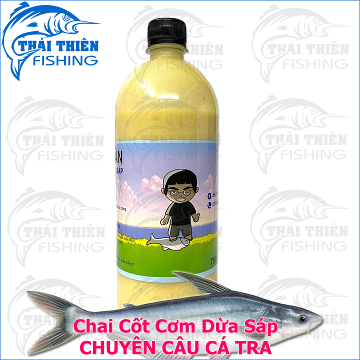 Mồi Câu Cá Tra Bo Trần Chai Cốt Cơm Dừa Sáp 1kg Dùng Câu Sông Tự Nhiên, Hồ Dịch Vụ