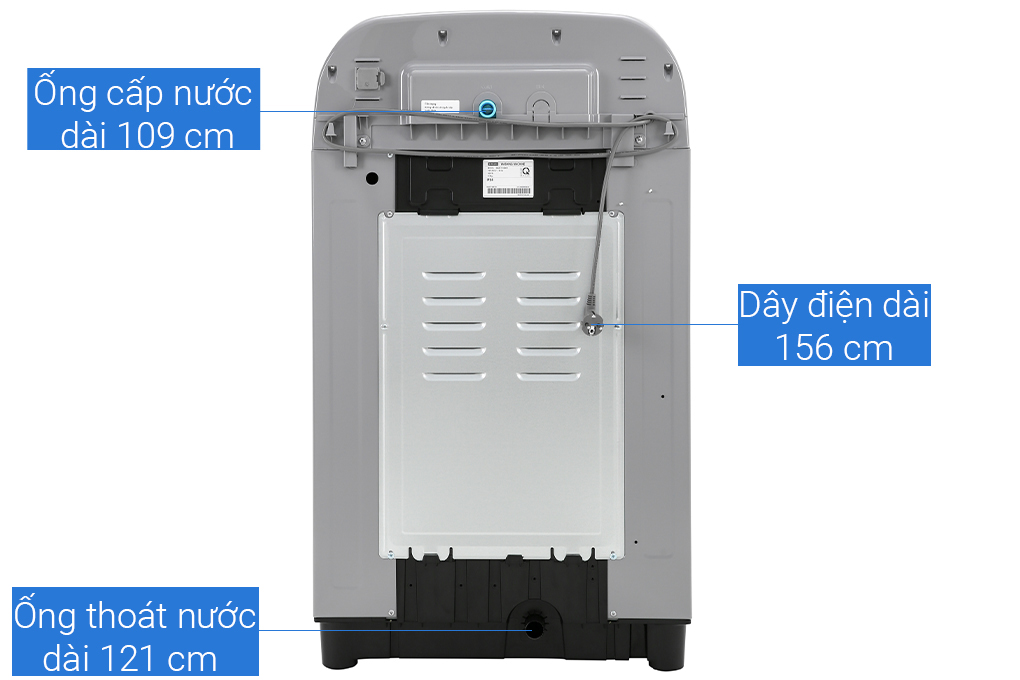 Máy giặt Samsung Inverter 10 kg WA10T5260BY/SV - Hàng chính hãng - Chỉ giao HCM