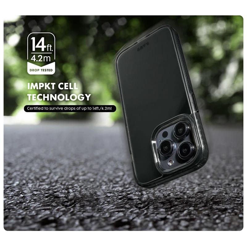 Hàng chính hãng Ốp dành cho iPhone 14/ 14 Plus/ 14 Pro/ 14 Pro Max -LAUT Huex Crystal Được làm từ nhựa PC siêu bền và khung TPU chống sốc