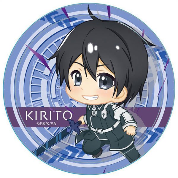 Combo huy hiệu SWORD ART ONLINE - ĐAO KIẾM THẦN VỰC anime chibi