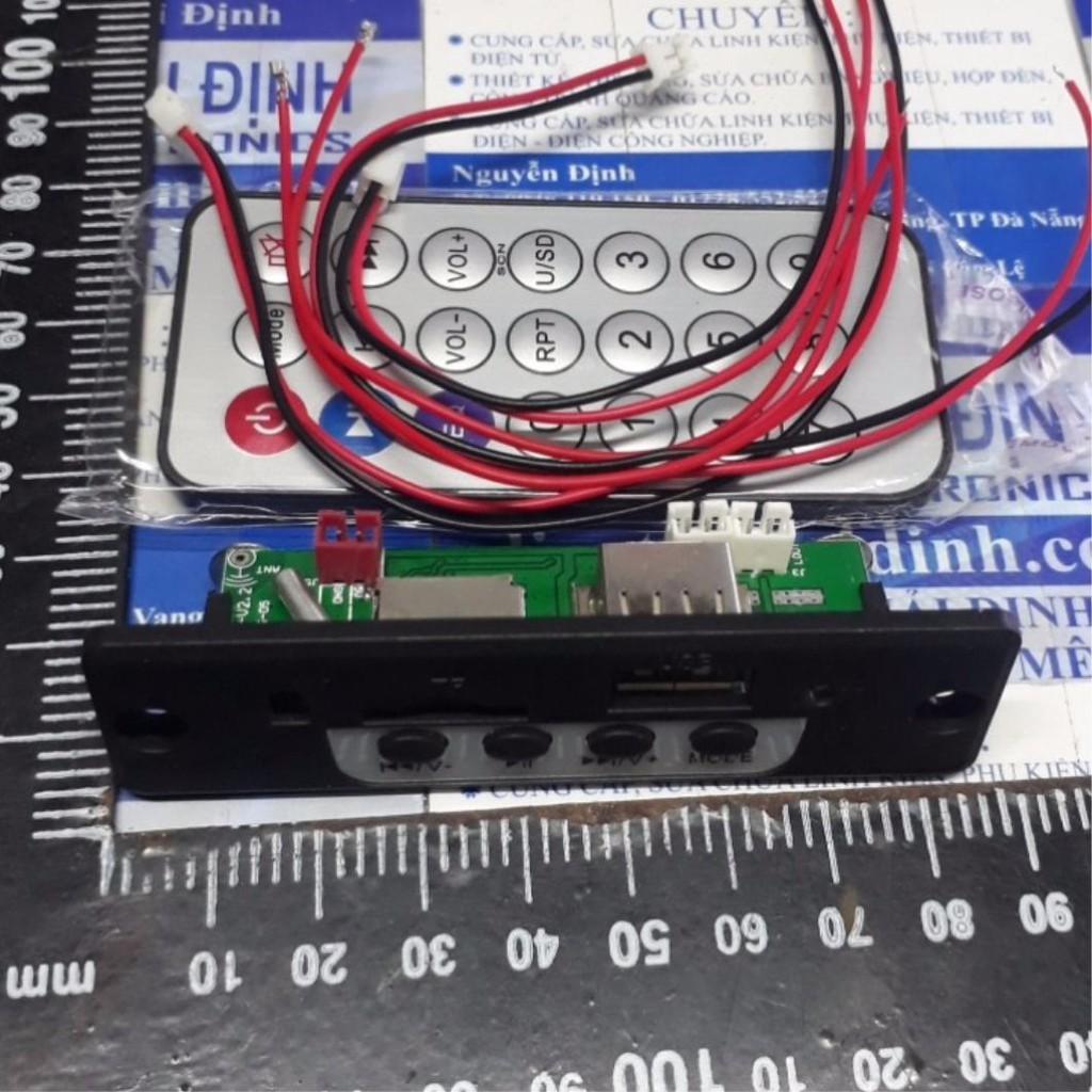 Module Giải Mã MP3+FM, SD, USB, LED + REMOTE D4A3 kde4333