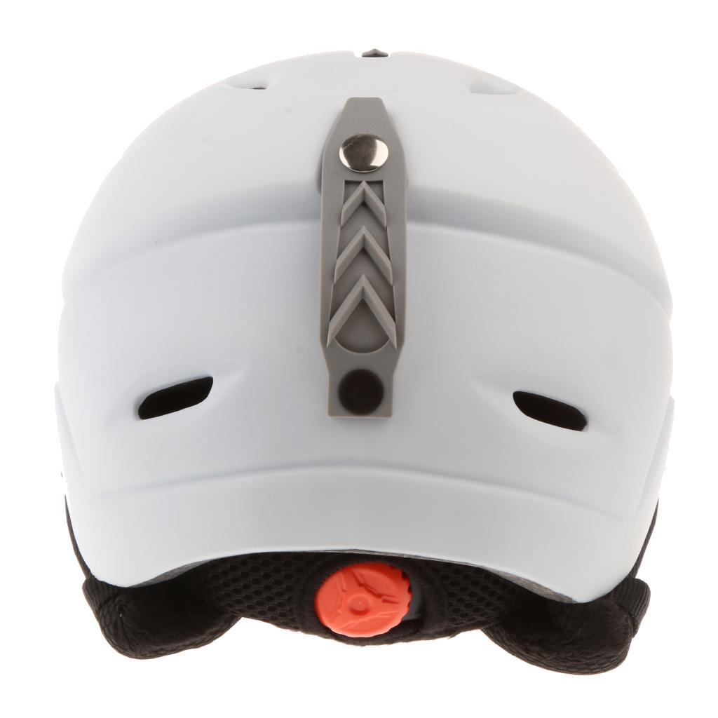 Lightweight Durable Ski Snowboard Helmet Men Women With Detachable Earmuffs 55-60cm - 4 Colors