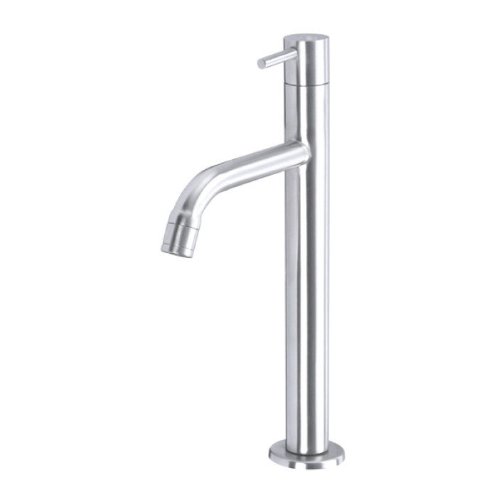 Vòi Chậu Lạnh Dạng Cao WS-0201H INOX SUS 304