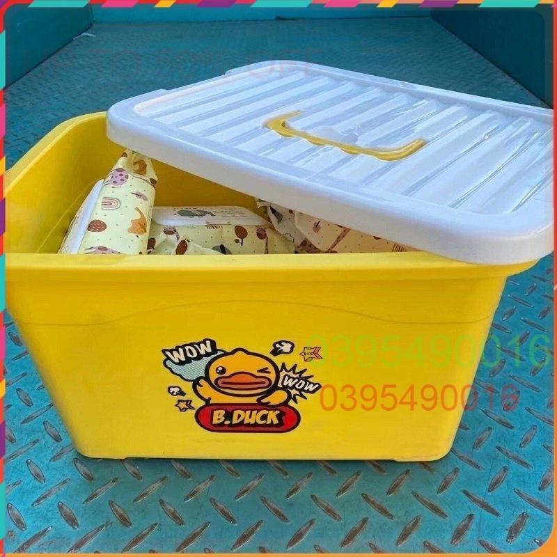 Một thùng 10 gói Khăn giấy ướt  B.Duck con vịt vàng Cute tiện dụng siêu đáng yêu, HÀNG NỘI ĐỊA CAO CẤP...