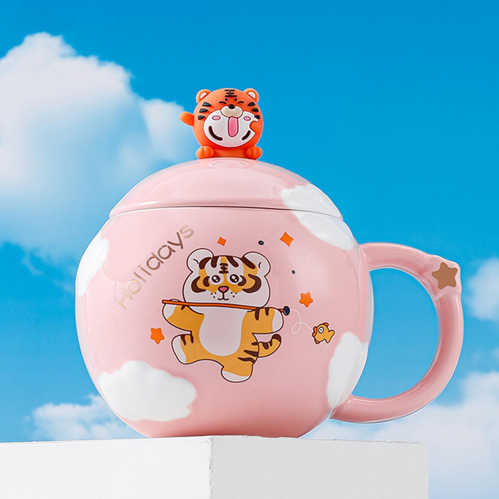 2 Pieces Creative Coffee Mug Cups Breakfast Juice Milk Water Cup Gifts