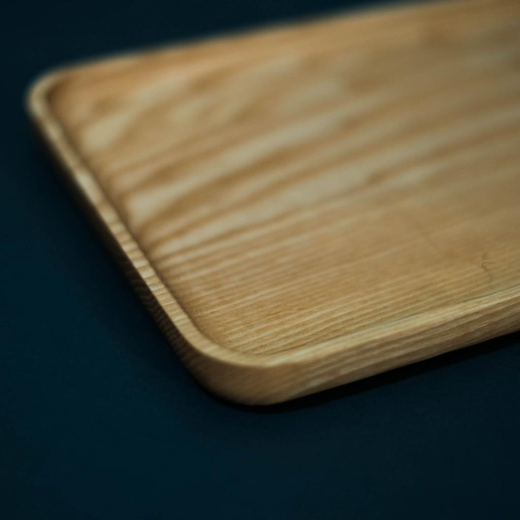 Khay gỗ chữ nhật - Đựng thức ăn -Trang trí - Wooden tray