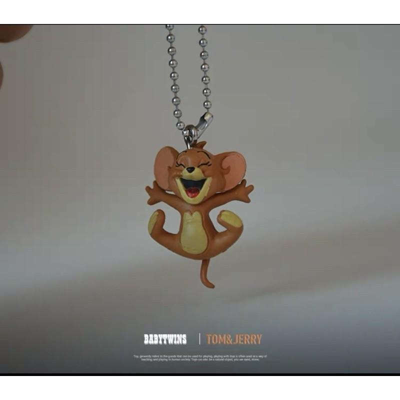 Gacha Bandai Búp bê mặt dây chuyền Tom & Jerry nhạc trưởng siêu cute Móc khóa mèo Tom và JERRY