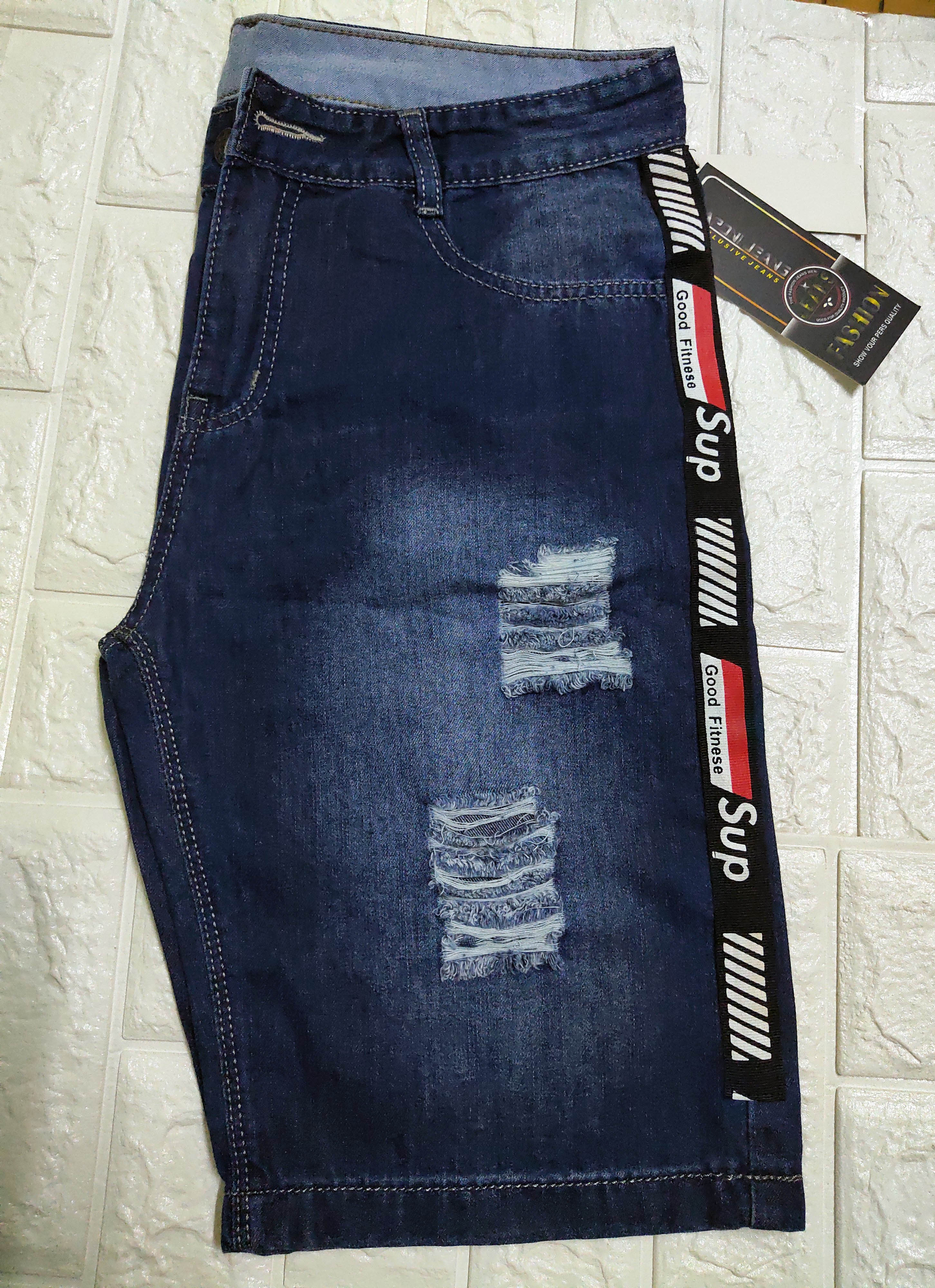 Quần short jean nam, Short nam, Short jean, Sooc jean nam, Soc jean, Soc rin, Lững nam cách điệu cá tính