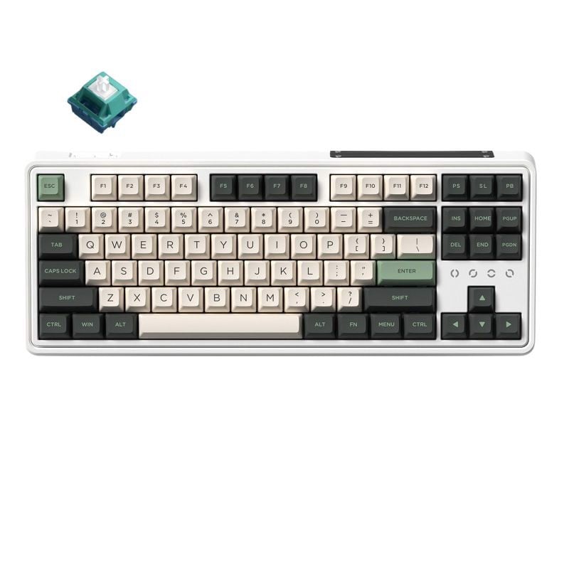 Bàn phím máy tính FL-Esports CMK87SAM Tropical Forest 3 Mode _Mới, hàng chính hãng