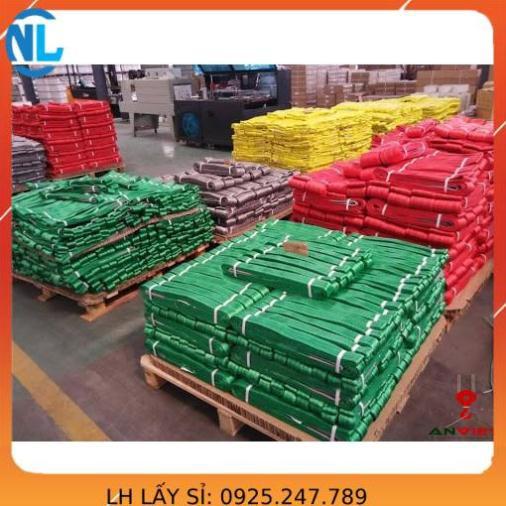 Dây cáp vải cẩu hàng 1 Tấn - bản 25mm - Hệ số 5:1 - 6 Mét cáp thép giá sỉ