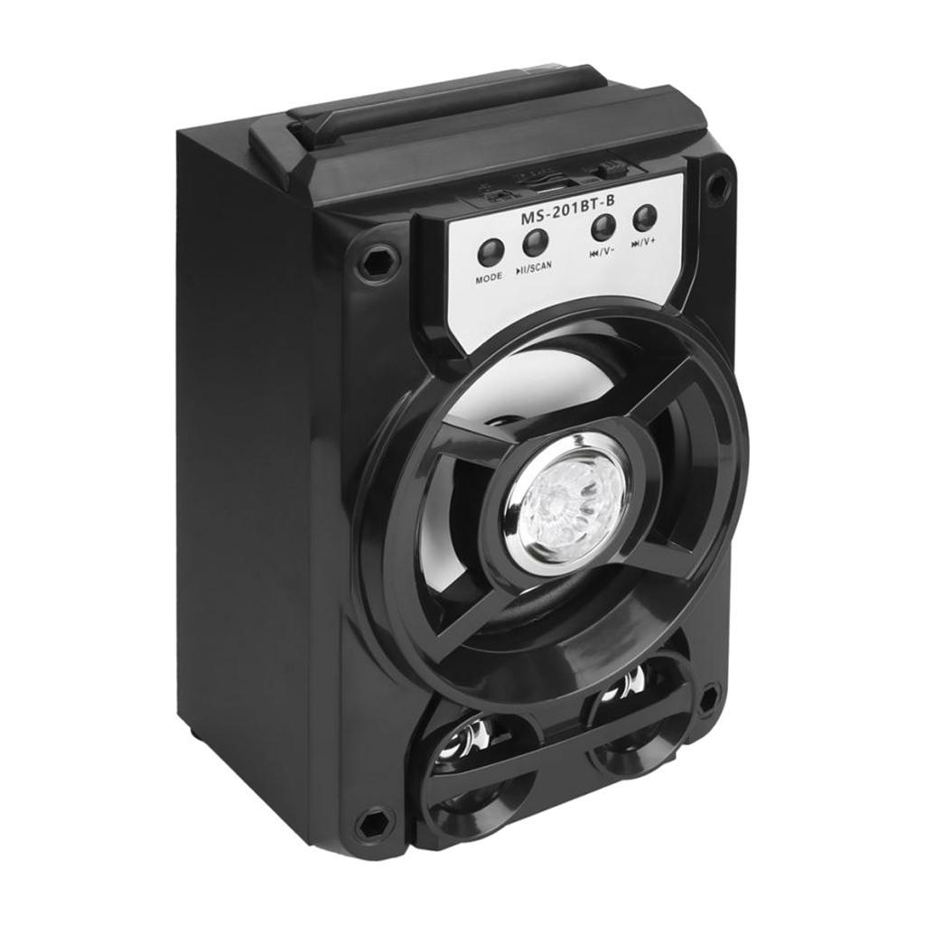Black Outdoor Speaker w/ for
